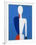 Torso, Transformation to a New Shape, 1928-32-Kasimir Malevich-Framed Giclee Print