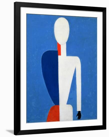 Torso, Transformation to a New Shape, 1928-32-Kasimir Malevich-Framed Giclee Print