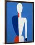 Torso, Transformation to a New Shape, 1928-32-Kasimir Malevich-Framed Giclee Print