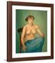 Torso with Blue Cloth-Félix Vallotton-Framed Giclee Print