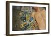 Torso with Objets-Fernando Aznar Cenamor-Framed Giclee Print