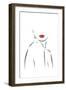 Torso-Martina Pavlova-Framed Art Print