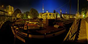 Berlin Mitte, Monastery Ruin in the Abbey Road with Views to the Tv Tower-Torsten Elger-Framed Photographic Print