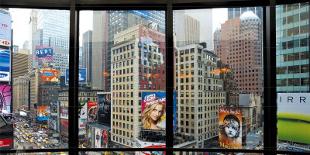 Times Square, New York-Torsten Hoffman-Framed Art Print