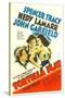 TORTILLA FLAT, from left: Spencer Tracy, John Garfield, Hedy Lamarr, 1942.-null-Stretched Canvas
