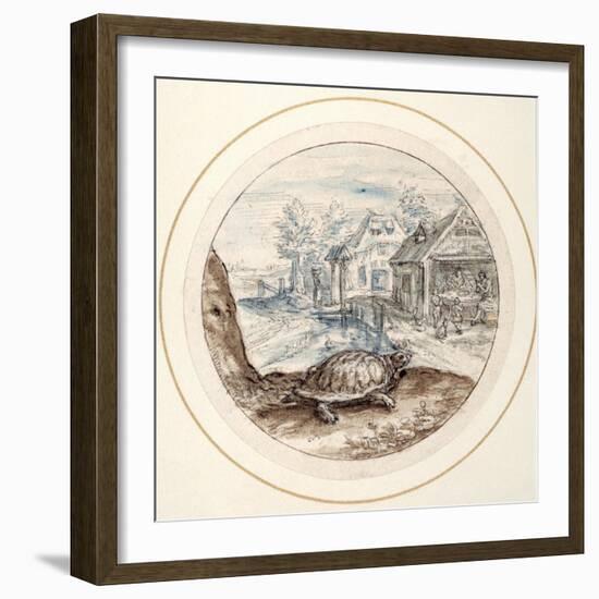 Tortoise, Early 17th Century-Crispin I De Passe-Framed Giclee Print