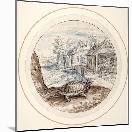 Tortoise, Early 17th Century-Crispin I De Passe-Mounted Giclee Print