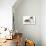 Tortoiseshell and White Persian Kittens-null-Photographic Print displayed on a wall
