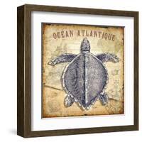 Tortue-Bruno Pozzo-Framed Art Print