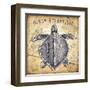 Tortue-Bruno Pozzo-Framed Art Print