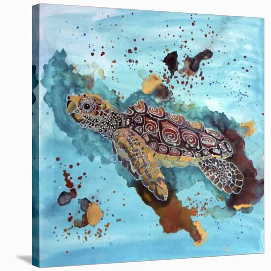 Tortuga Gold-Lauren Moss-Stretched Canvas