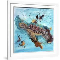 Tortuga Gold-Lauren Moss-Framed Giclee Print