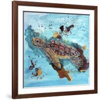 Tortuga Gold-Lauren Moss-Framed Giclee Print