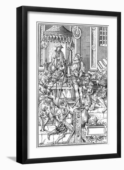 Torture, 1541-A Bisson-Framed Giclee Print