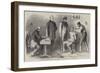 Torture in the Monreale Prison, Sicily, Application of the Tourniquet to a Political Prisoner-null-Framed Giclee Print