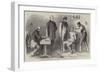 Torture in the Monreale Prison, Sicily, Application of the Tourniquet to a Political Prisoner-null-Framed Giclee Print