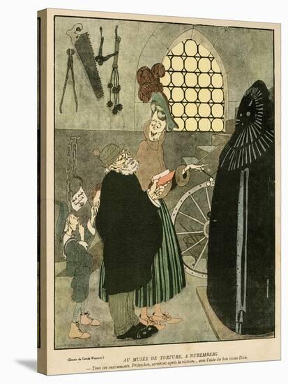 Torture Instruments, 1917-Gerda Wegener-Stretched Canvas