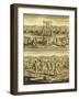 Torturing Enemies from the Customs of the American Savages-null-Framed Giclee Print