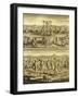 Torturing Enemies from the Customs of the American Savages-null-Framed Giclee Print