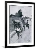 Tory Refugees on Their Way to Canada, Illustration from "Colonies and Nation" by Woodrow Wilson-Howard Pyle-Framed Giclee Print