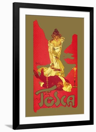 Tosca-Adolfo Hohenstein-Framed Art Print