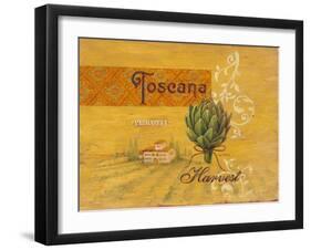 Toscana Harvest-Angela Staehling-Framed Art Print