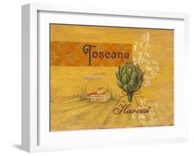 Toscana Harvest-Angela Staehling-Framed Art Print