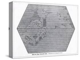 Toscanelli's World Map, 1474-CCI Archives-Stretched Canvas