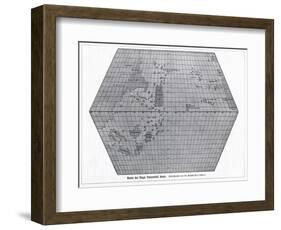 Toscanelli's World Map, 1474-CCI Archives-Framed Photographic Print
