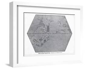 Toscanelli's World Map, 1474-CCI Archives-Framed Photographic Print