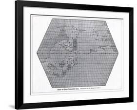 Toscanelli's World Map, 1474-CCI Archives-Framed Photographic Print