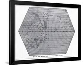 Toscanelli's World Map, 1474-CCI Archives-Framed Photographic Print