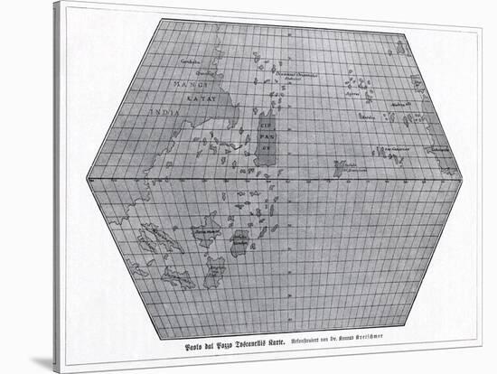 Toscanelli's World Map, 1474-CCI Archives-Stretched Canvas