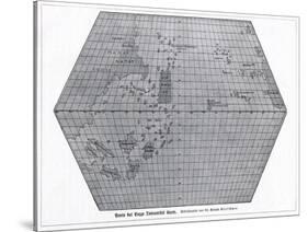 Toscanelli's World Map, 1474-CCI Archives-Stretched Canvas