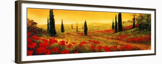 Toscano Panel I-Art Fronckowiak-Framed Premium Giclee Print