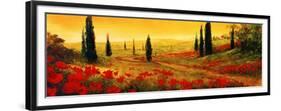 Toscano Panel I-Art Fronckowiak-Framed Premium Giclee Print