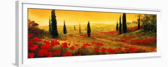 Toscano Panel I-Art Fronckowiak-Framed Premium Giclee Print