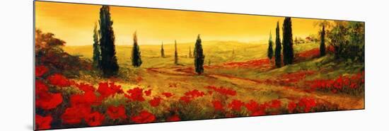 Toscano Panel I-Art Fronckowiak-Mounted Premium Giclee Print