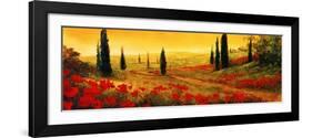 Toscano Panel I-Art Fronckowiak-Framed Art Print