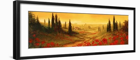 Toscano Panel II-Art Fronckowiak-Framed Art Print