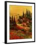 Toscano Valley I-Art Fronckowiak-Framed Art Print