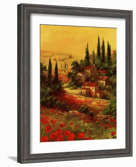 Toscano Valley I-Art Fronckowiak-Framed Art Print