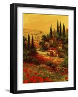 Toscano Valley I-Art Fronckowiak-Framed Art Print