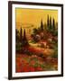 Toscano Valley I-Art Fronckowiak-Framed Art Print