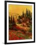 Toscano Valley I-Art Fronckowiak-Framed Art Print