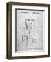 Toshiba Walkman Patent-Cole Borders-Framed Art Print