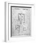 Toshiba Walkman Patent-Cole Borders-Framed Art Print