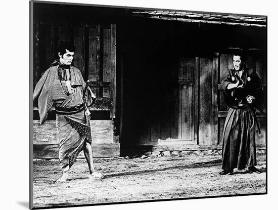 Toshiro Mifune, Yojimbo the Bodyguard, 1961 (Yojimbo)-null-Mounted Photographic Print