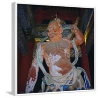 Toshogu Shrine, a Guard of the Omote Gate, Nikko, Honshu, Japan-Christopher Rennie-Framed Photographic Print