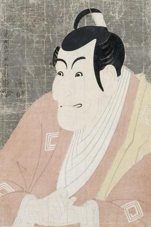 An Okubi-e Portrait of the Actor Ichikawa Ebizo IV (1741-1806)